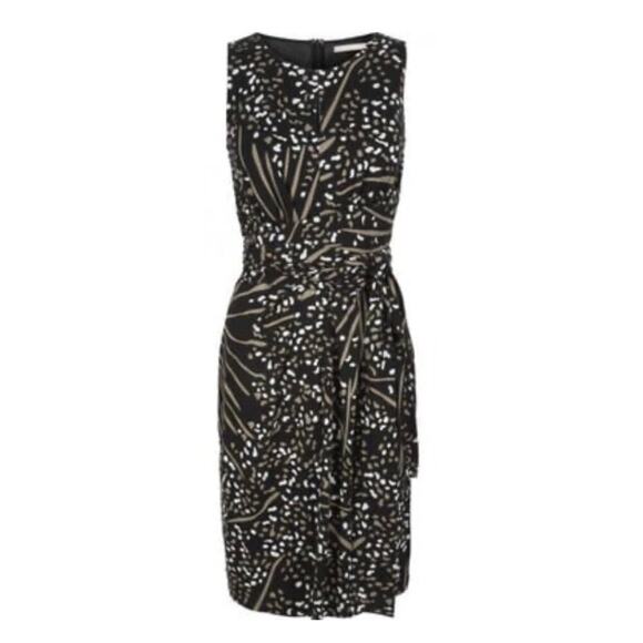 Issa London Collection for Banana Republic Printed Wrap Dress size 6 - Picture 2 of 7